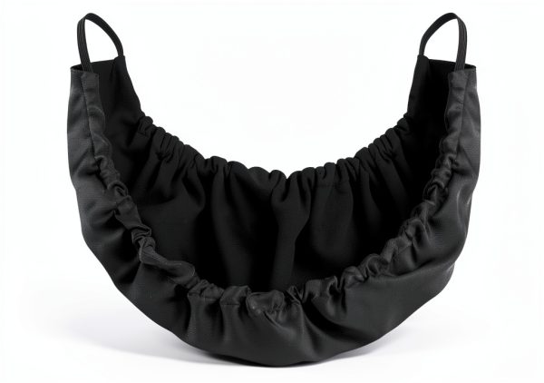 Satin Beard Cover Adjustable Elastic Bandana for Men-0