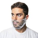 SAFEKO Beard Nets Honeycomb Disposable Food Service-0