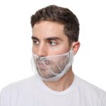 SAFEKO Beard Nets Honeycomb Disposable Food Service-0