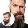 Ltvhuok Beard Bandanas Soft Polyester Food Stain Protection-5
