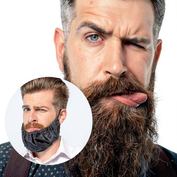 Ltvhuok Beard Bandanas Soft Polyester Food Stain Protection-5