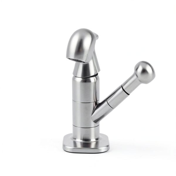 Ufaucet Kitchen Faucet Brushed Nickel Pull Out Sprayer-3