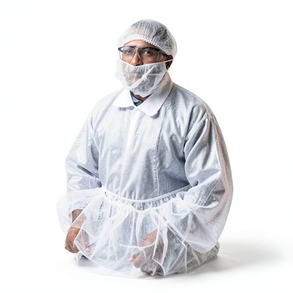 Safety Beard Cover Breathable Non-Woven Fabric Elastic Band-4