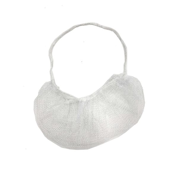 SAFEKO Beard Nets Honeycomb Food Service Disposable-2