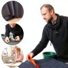Kenllas Beard Cover Mulberry Silk Three Dimensional Design-6