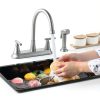 Hurran Kitchen Faucet Pull Out Sprayer Stainless Steel-6