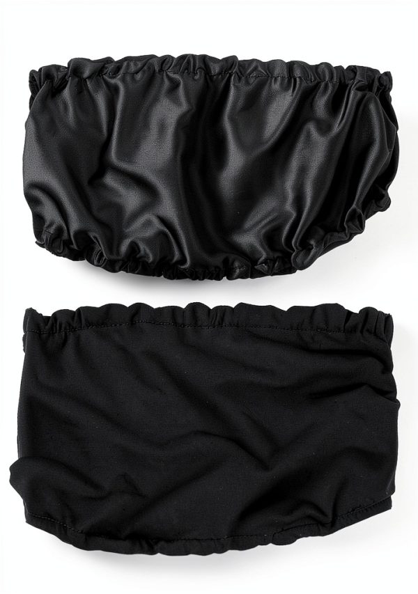 Satin Beard Cover Adjustable Elastic Bandana for Men-3
