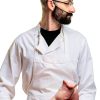 ONLYKXY Beard Cover Black Nylon Honeycomb Food Safety-2