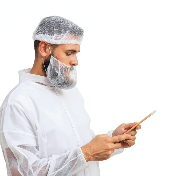 KIBERTIC Beard Nets Disposable Safety Food Service-5