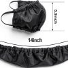 Satin Beard Cover Adjustable Elastic Bandana for Men-5