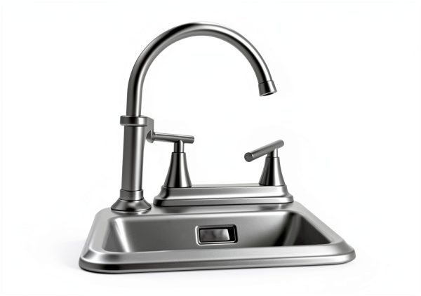 Hurran Kitchen Faucet Pull Out Sprayer Stainless Steel-2