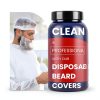 Safety Beard Cover Breathable Non-Woven Fabric Elastic Band-1
