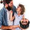 Roontin Beard Cover Soft Polyester Adjustable for Men-4