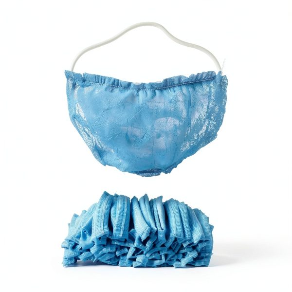 Blue Beard Covers 100 Pack Disposable Food Service Mens-1