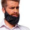 Roontin Beard Cover Soft Polyester Adjustable for Men-2