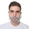 SAFEKO Beard Nets Honeycomb Food Service Disposable-1
