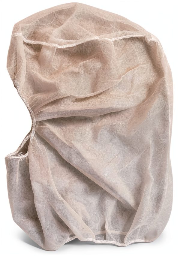Disposable Hooded Cap Unisex Adult Polypropylene Non-Woven-6