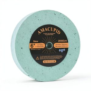 AmaCupid Polyurethane Polishing Wheel 6 Inch 2000 Grit-0