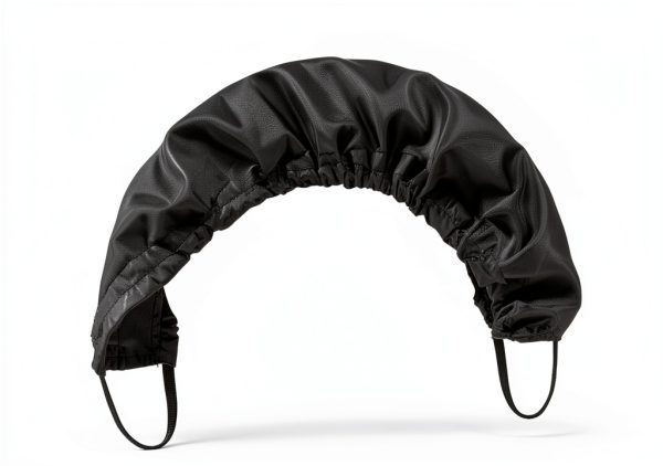 Satin Beard Cover Adjustable Elastic Bandana for Men-2