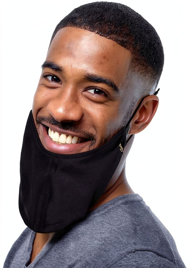 Kenllas Beard Cover Mulberry Silk Three Dimensional Design-0