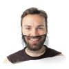 SAFEKO Beard Nets Honeycomb Disposable Food Service-1