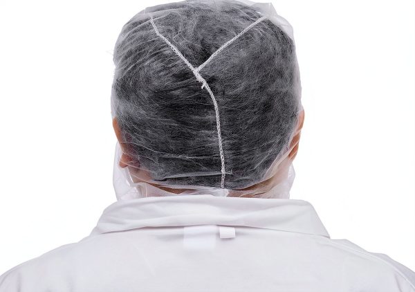 Disposable Hooded Cap Unisex Adult Polypropylene Non-Woven-4