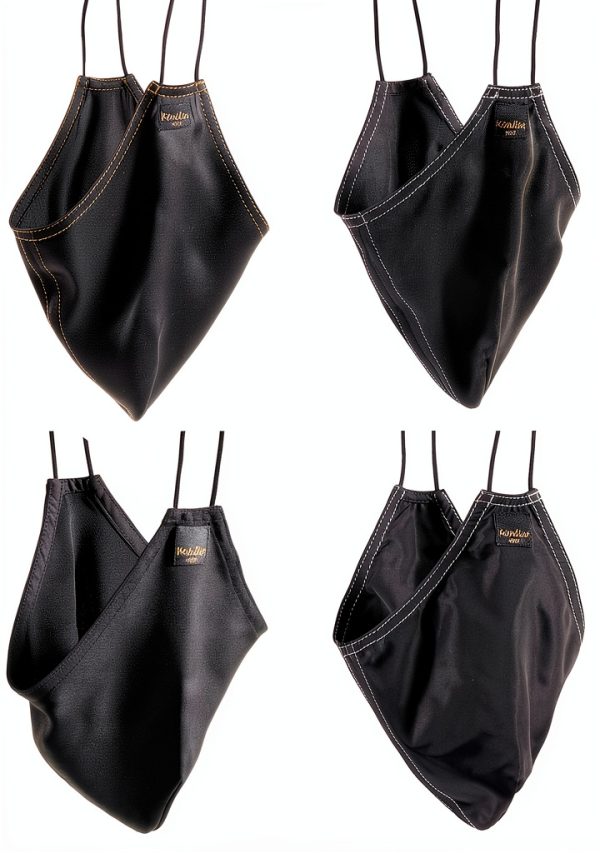 Kenllas Beard Cover Mulberry Silk Three Dimensional Design-3