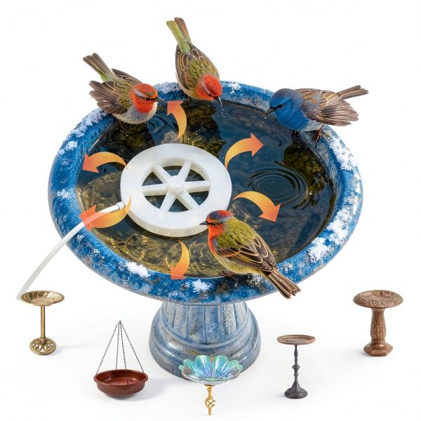 Fantspati Bird Bath Heater Fast Heating Outdoor-4