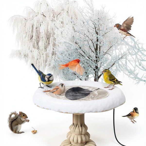 Bird Bath Heater zmzdp 60W Energy Submersible-5