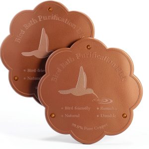 Copper Bird Bath Purification Disk Larbeti-0