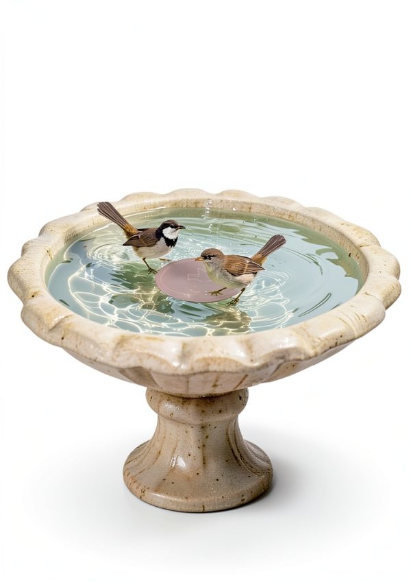 Copper Bird Bath Purifier Mellbree Patio-1