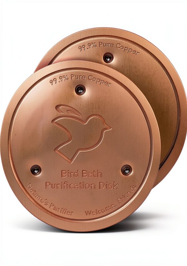 Copper Bird Bath Purifier Mellbree Patio-0