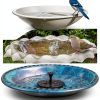 Copper Bird Bath Purifier Mellbree Patio-2