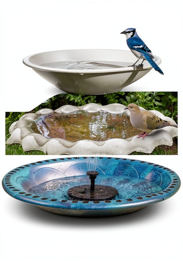 Copper Bird Bath Purifier Mellbree Patio-2