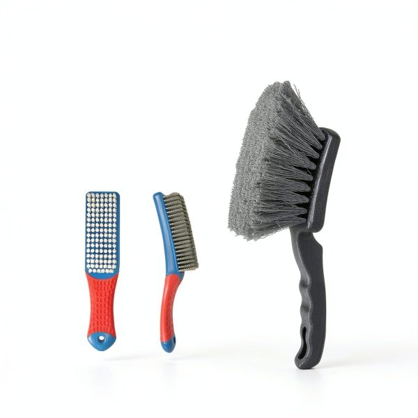 Bird Bath Brush kkaririzhhi Cleaning Set Stiff Wire-4