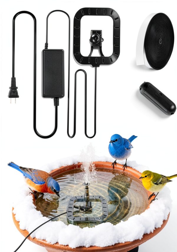 Relaxweex 55W Bird Bath Heater with Deicer Kit Model EP2303208F01-0