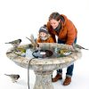 Dreyoo Birdbath Deicer 9.45in Disc Heater Waterproof PVC 60W-6