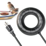 Woxzibb Winter Bird Bath Heater 120V 70W Aluminum De-Icer Model-0