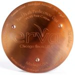 Erva Copper Birdbath Accessory CPD1 4‑Inch Pure American Copper Ring-0