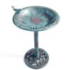 Erva Copper Birdbath Accessory CPD1 4‑Inch Pure American Copper Ring-3