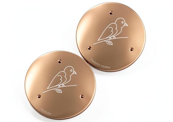 EcoGarden Copper Bird Bath Disk Solid Copper 4x4in Cpwp-001 Model-0