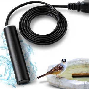 MEWTOGO Birdbath Heater 48W Thermostatic Deicer for Plastic Glass-0