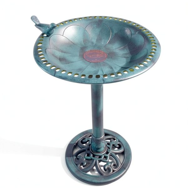 Erva Copper Birdbath Accessory CPD1 4‑Inch Pure American Copper Ring-8