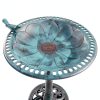 Erva Copper Birdbath Accessory CPD1 4‑Inch Pure American Copper Ring-4