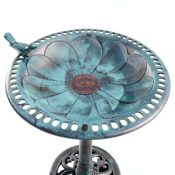 Erva Copper Birdbath Accessory CPD1 4‑Inch Pure American Copper Ring-4