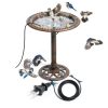 Dreyoo Birdbath Deicer 9.45in Disc Heater Waterproof PVC 60W-3