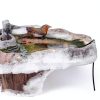 MEWTOGO Birdbath Heater 48W Thermostatic Deicer for Plastic Glass-1