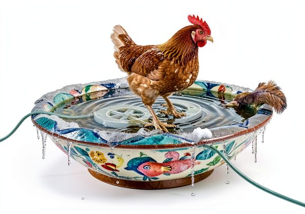 Birdbath Heater WANGIRO TM-HT01 Hollow Snowflake 50W-4