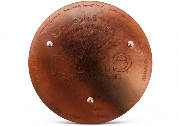 Erva Copper Birdbath Accessory CPD1 4‑Inch Pure American Copper Ring-7