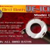 Electric Birdbath Warmer 4-Count by Farm Innovators 150W Cast Aluminum-4
